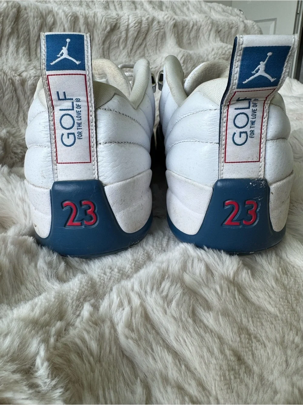 Jordan 12 Retro Low Golf - French Blue